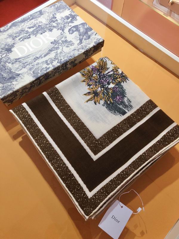 Dior silk scarf 140X140cm E070908
